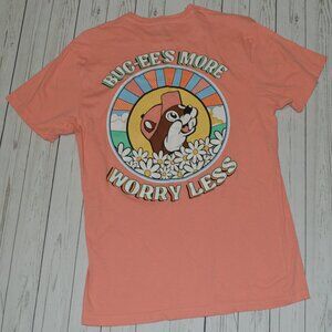Buc-ee's VGUC S/S Worry Less Tees - Small